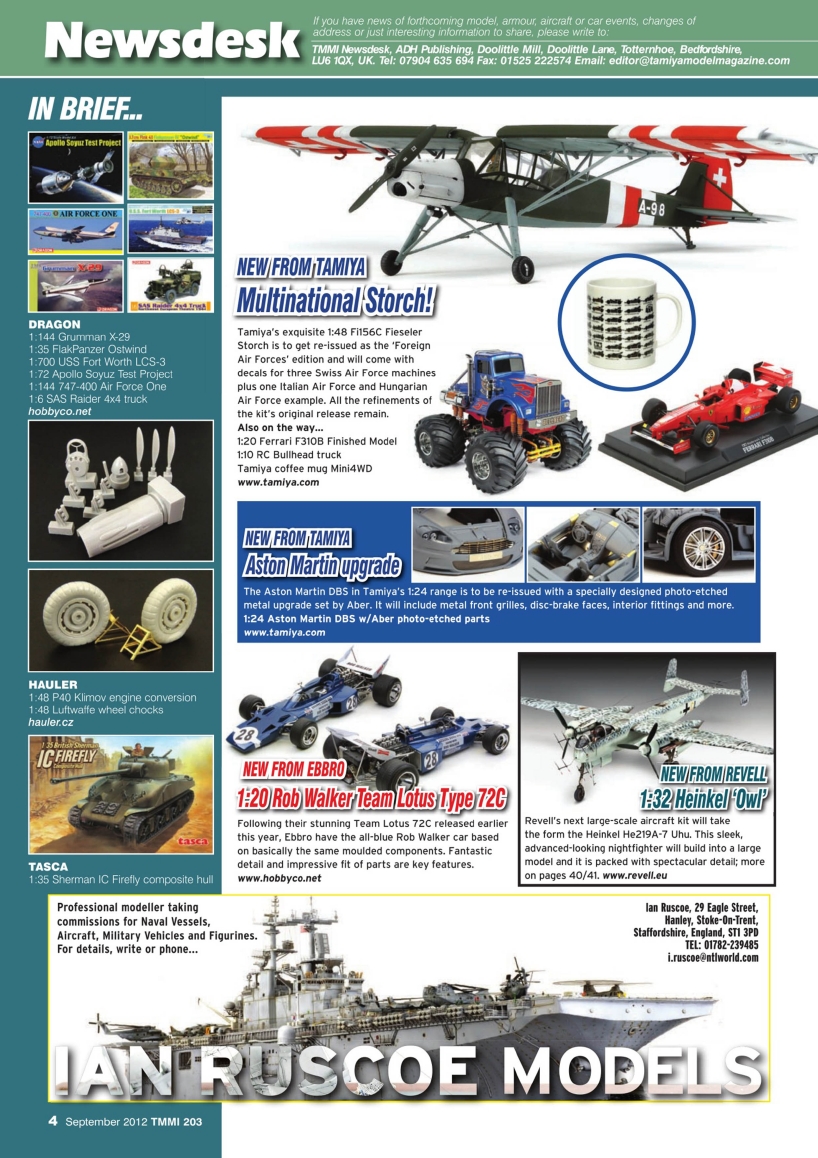 Tamiya Model Magazine 203 (2012-09)